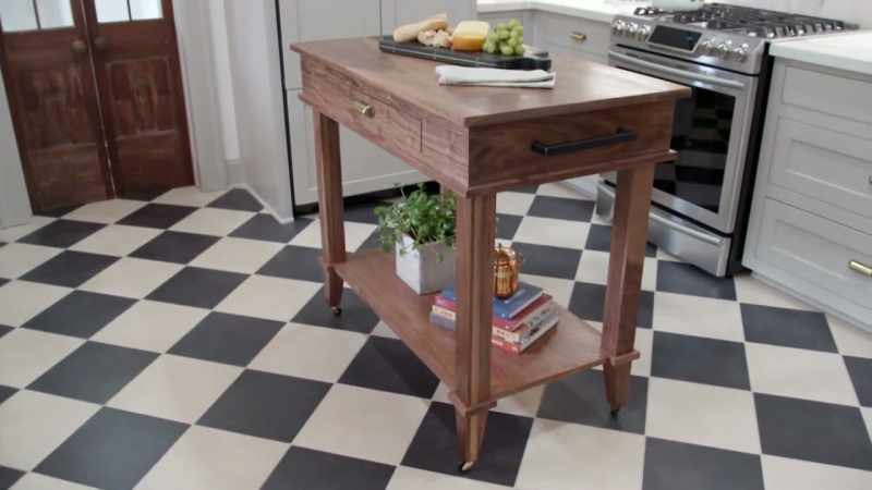 Isn't it pretty? All of the walnut
