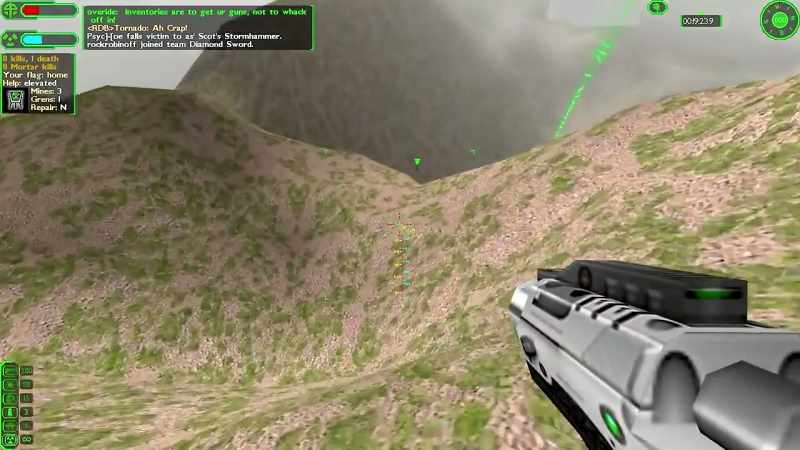 It had a dedicated grenade button
