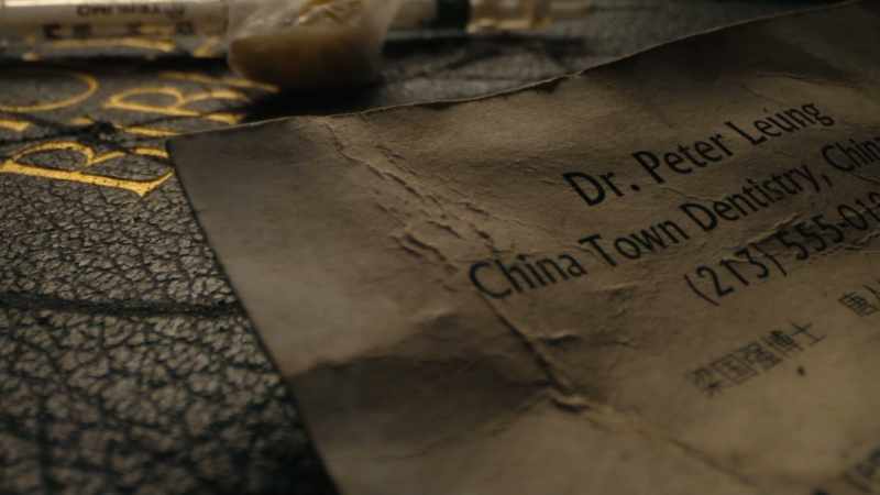 It was a dentist up in Chinatown