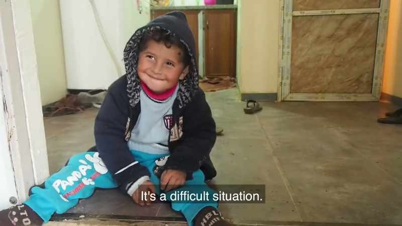 It is a difficult situation. Such a child who cannot eat anything