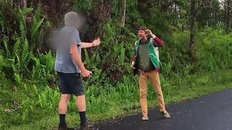 �It was a first and last time Ethan would meet his neighbor