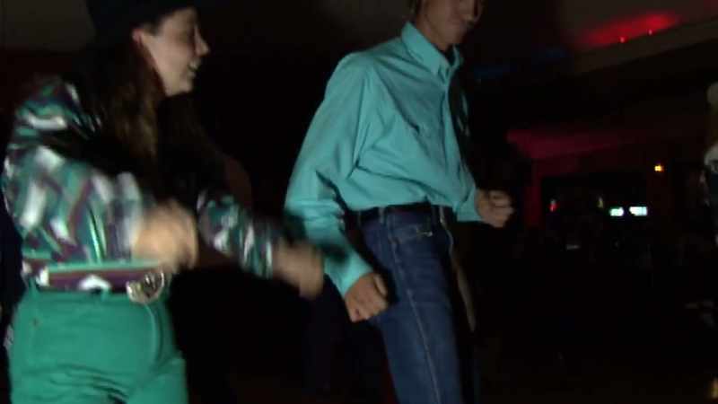 It had a lot to do with the whole line dance craze