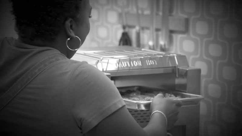 It was a sandwich in a bread toaster