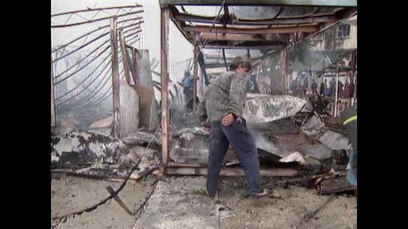 It was a scene that caused United Nations' peacekeepers