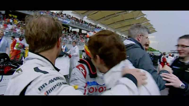 It was a shock, with everything we'd been through, to be in such a great position