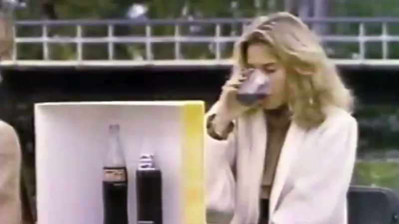 It was a shocking occurrence in the soft drink wars