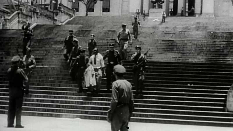 It was a show of military authority