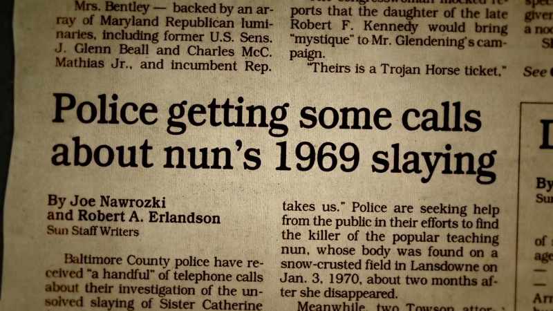 It was a very nebulous story