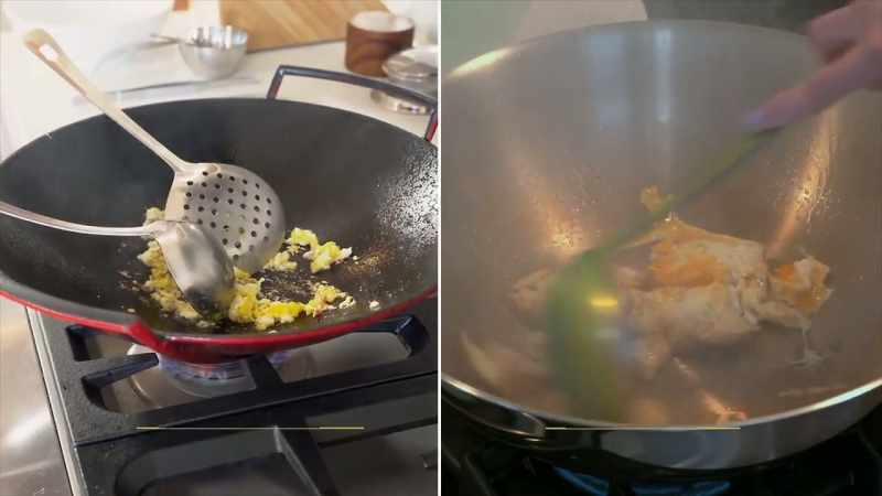 It actually creates a coat on your pan