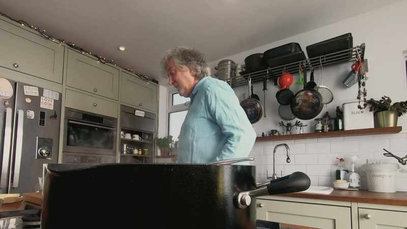 It adds a frisson to the whole experience of cooking it