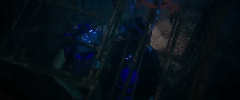 It almost broke through the cage
