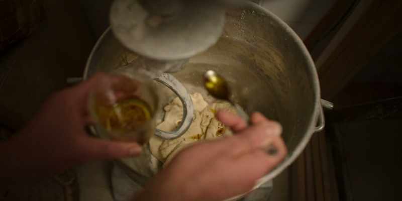 It also has olive oil, saffron