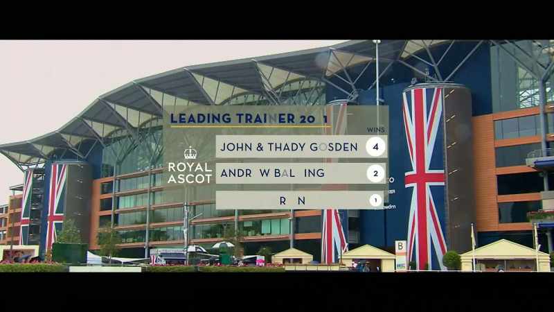 It also puts him in second place in the Leading Trainer table