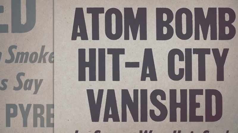 It is an atomic bomb
