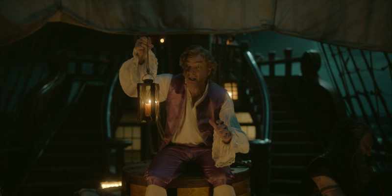 It was an elderly gentleman with a hook... for a head!