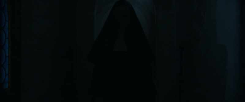 It appears as a nun so it can hide among our cloister