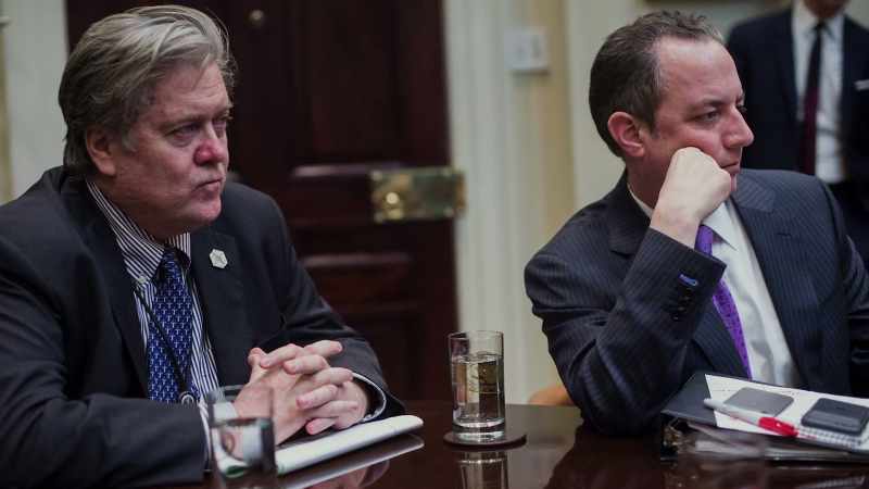 It was basically the chief of staff