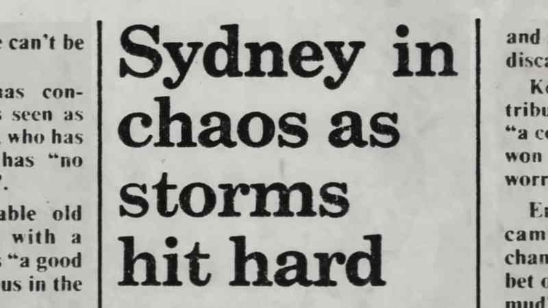 It had been raining for probably a day or two beforehand
