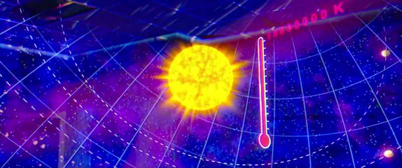 It burns at 27 million degrees Fahrenheit