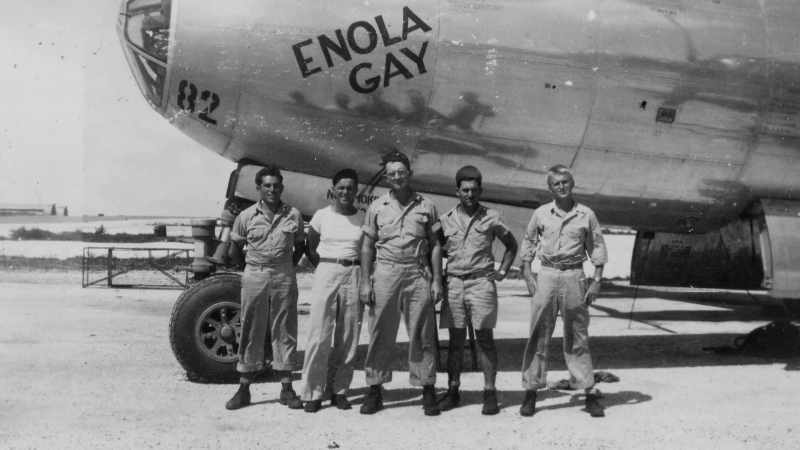 It came at eight o'clock on August 6th, 1945