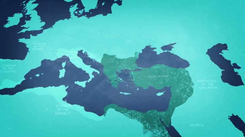 It came to be known as the Byzantine Empire