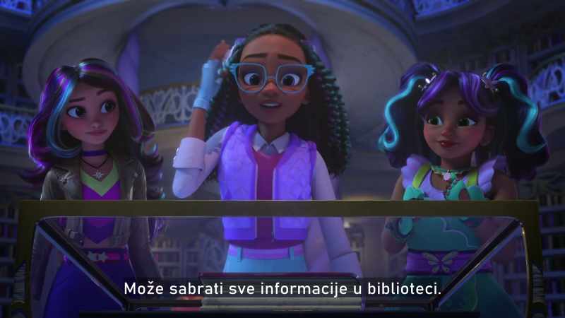 It can gather all the information the library has on any subject