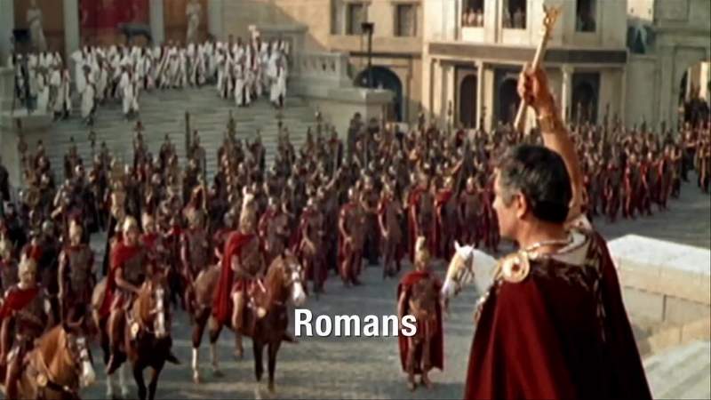 It changed hands during the crusades We had the Romans