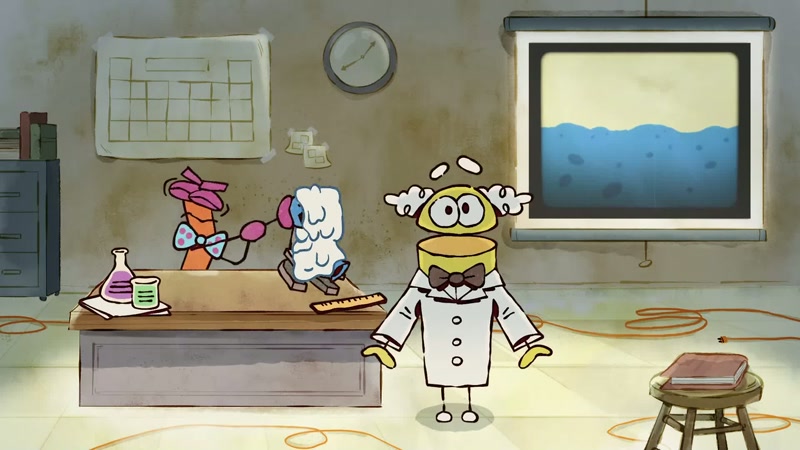 It claims that things stick together at the molecular level