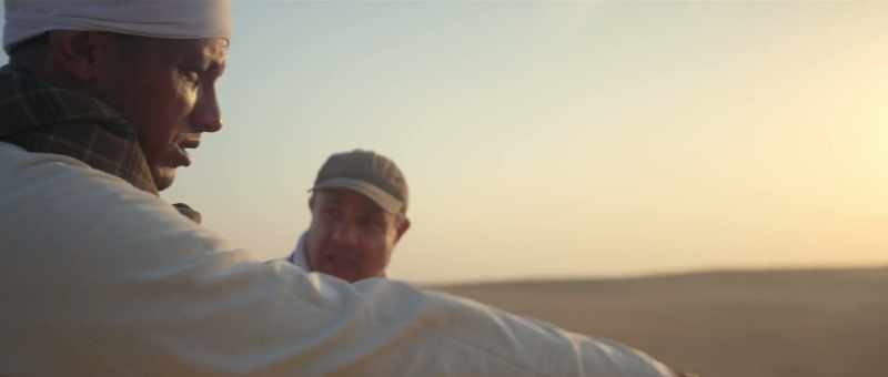 It contains many big mounds of sand