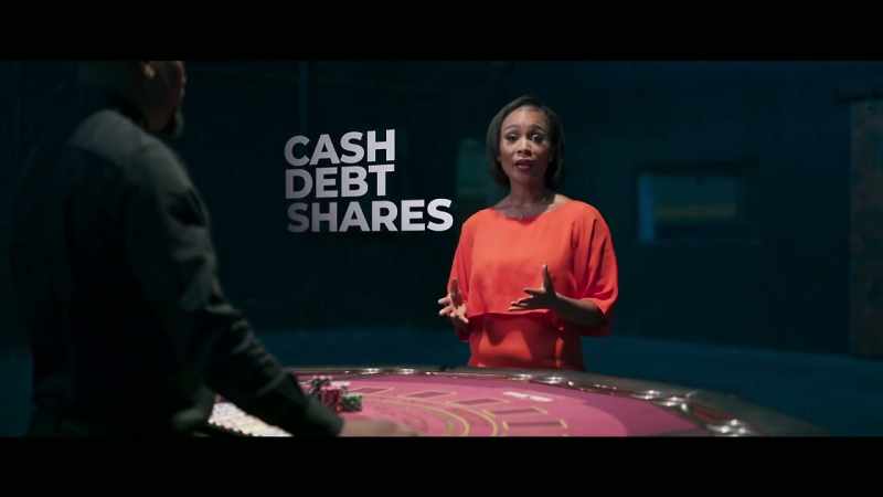 It could pay cash, use debt