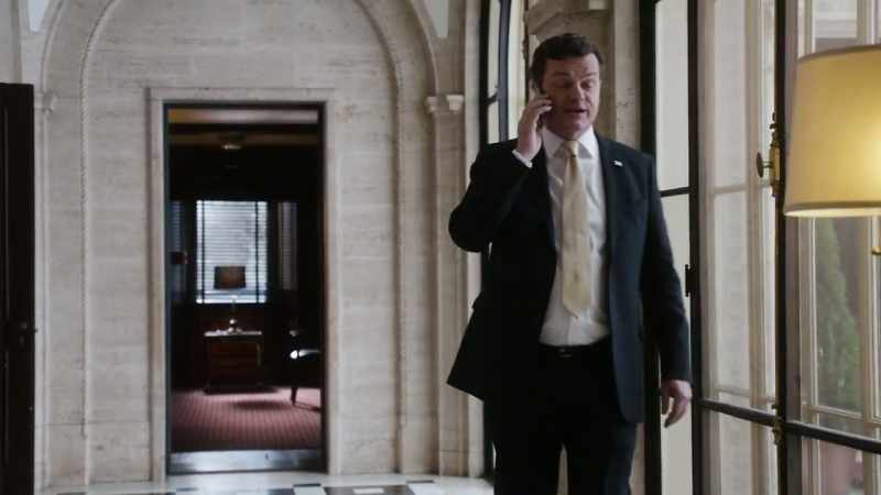 It couldn't be avoided. [phone rings]