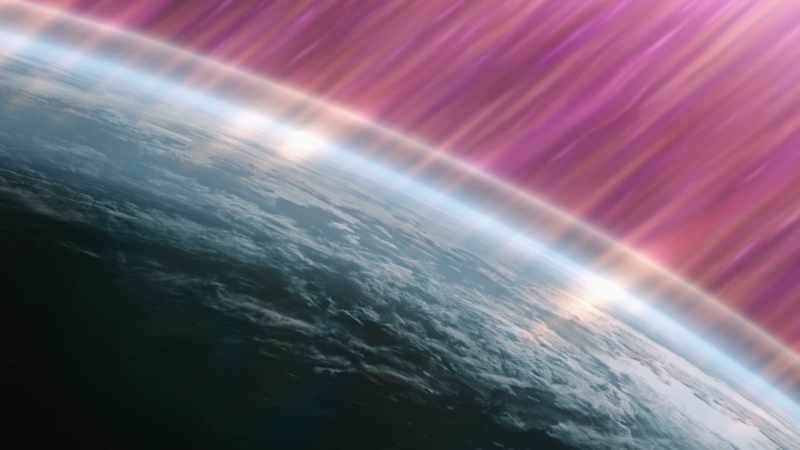 It created an invisible canopy against those rays of