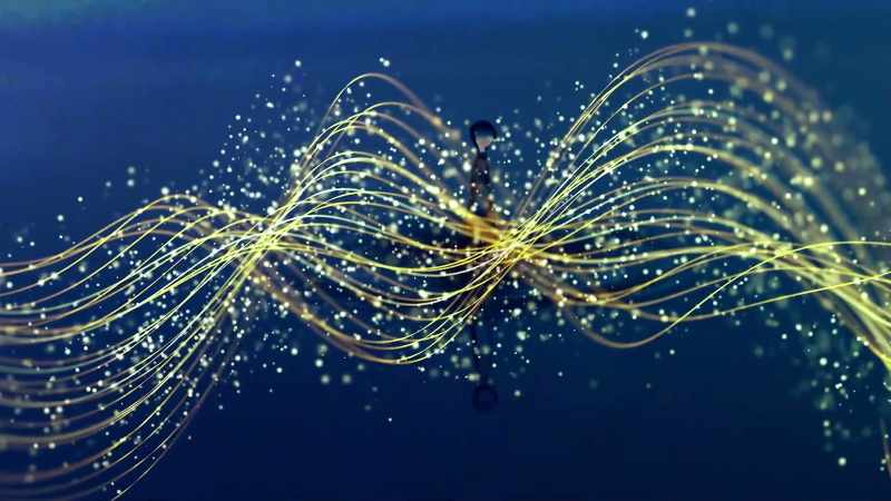 It is described by this wave function