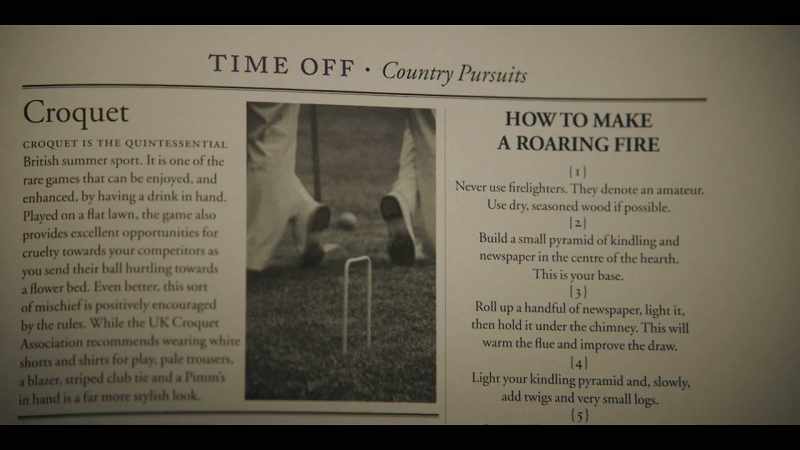 It describes stirring your tea