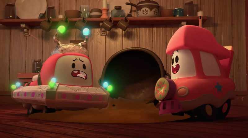 It doesn't matter! Run, Chrissy! Run for your life!