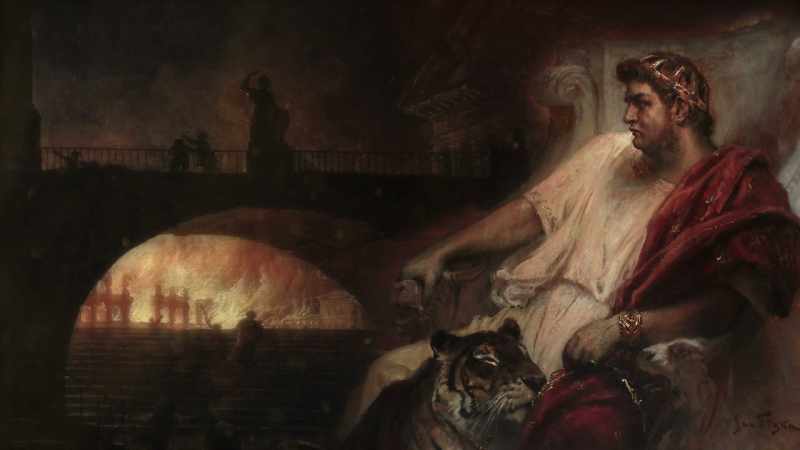 It is during the rule of Nero