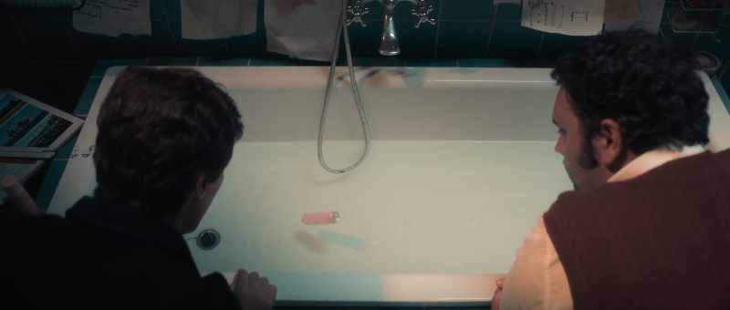 It fills with water
