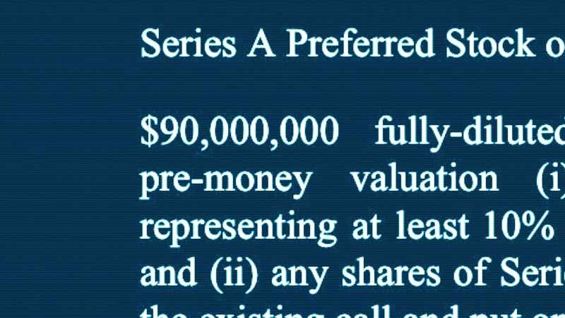 It was for a significant amount of money‐‐