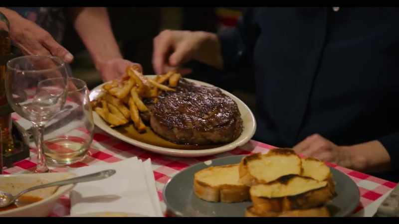 It was for me. A giant steak, for me
