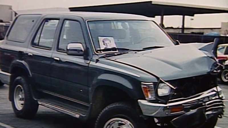 It was found inside a vehicle