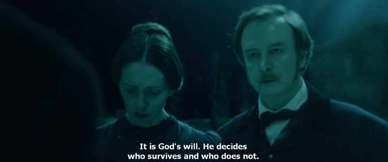 It is God's will. He decides who survives and who does not