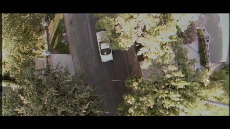 It was going over the neighborhood