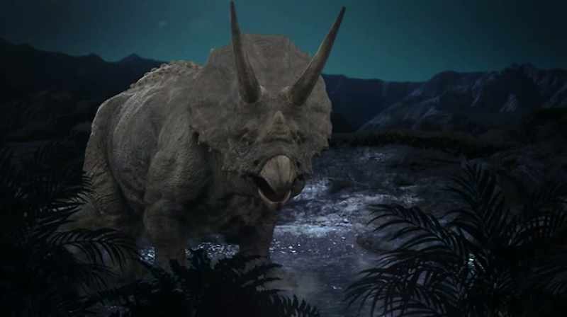 IT HAD THIS ENORMOUS FRILL BEHIND ITS HEAD