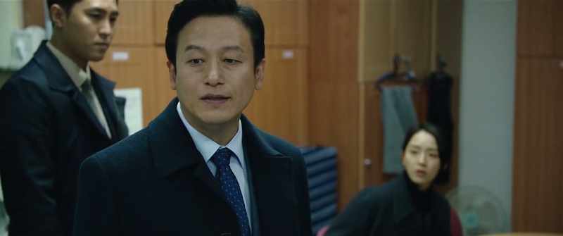 It happened at the defendant's home during the trial