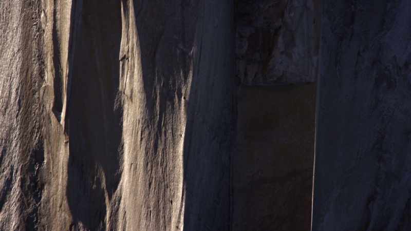 It hits the top of the Wall first
