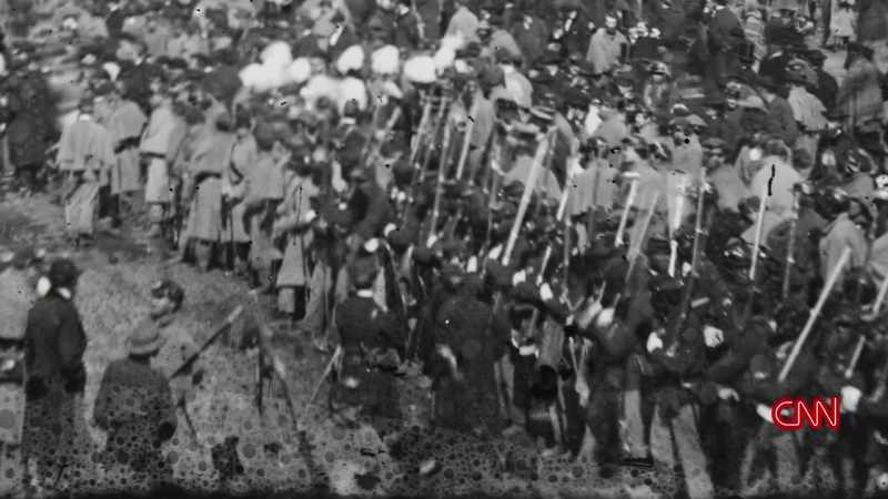 IT IS THE FIRST TIME THAT BLACK SOLDIERS ARE INTERMINGLING WITH
