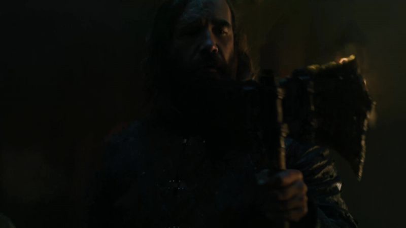 It isn't easy making a blade that big with dragonglass