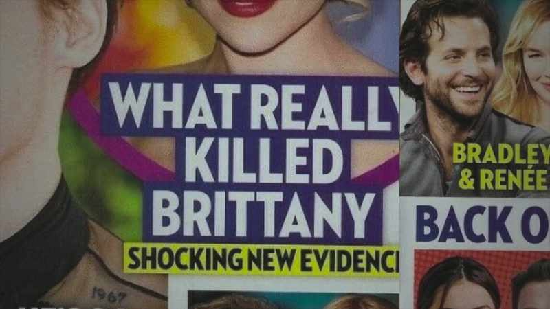It was just magazine covers and salacious headlines