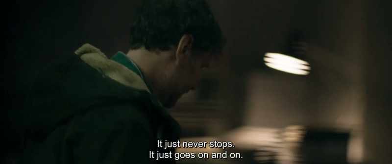 It just never stops. It just goes on and on