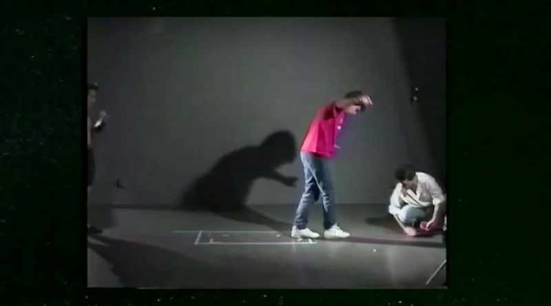 It was just sort of, we would tape a character doing moves